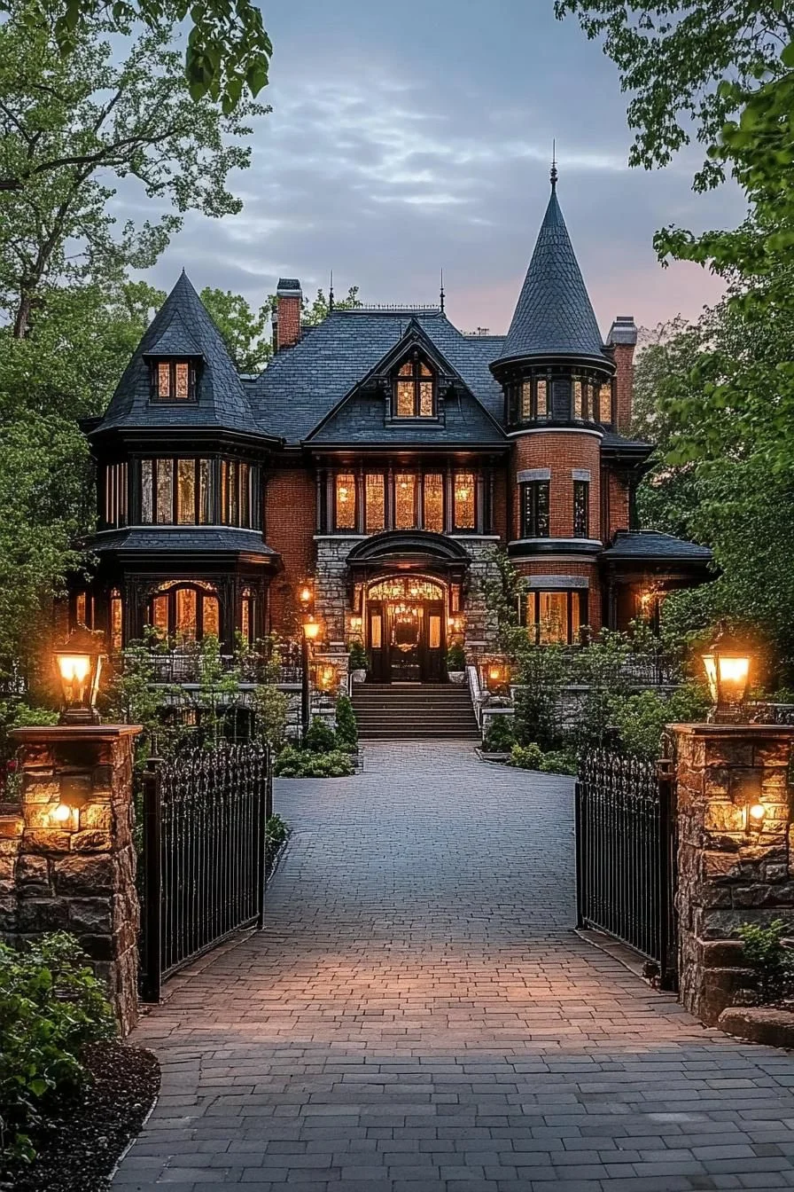An Elegant Victorian House Design