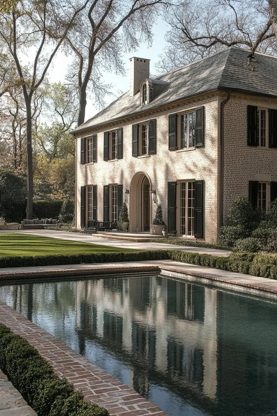 A Tranquil Oasis with a Playful Pool