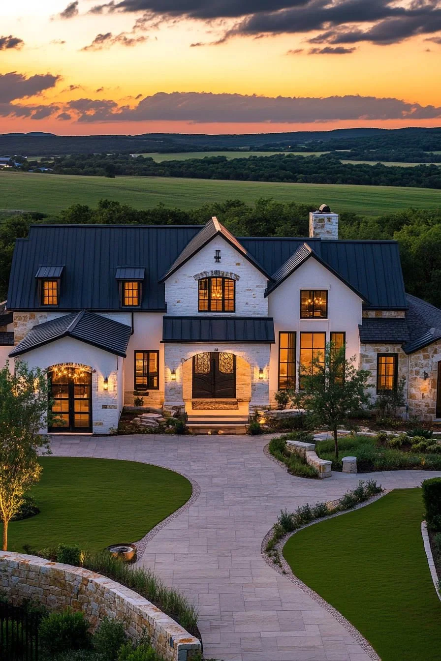 A Sunset Fairy Tale in Modern Form