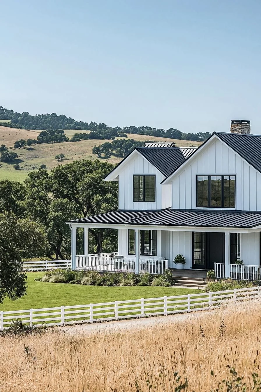 A Lovely Home Beyond the Open Meadows