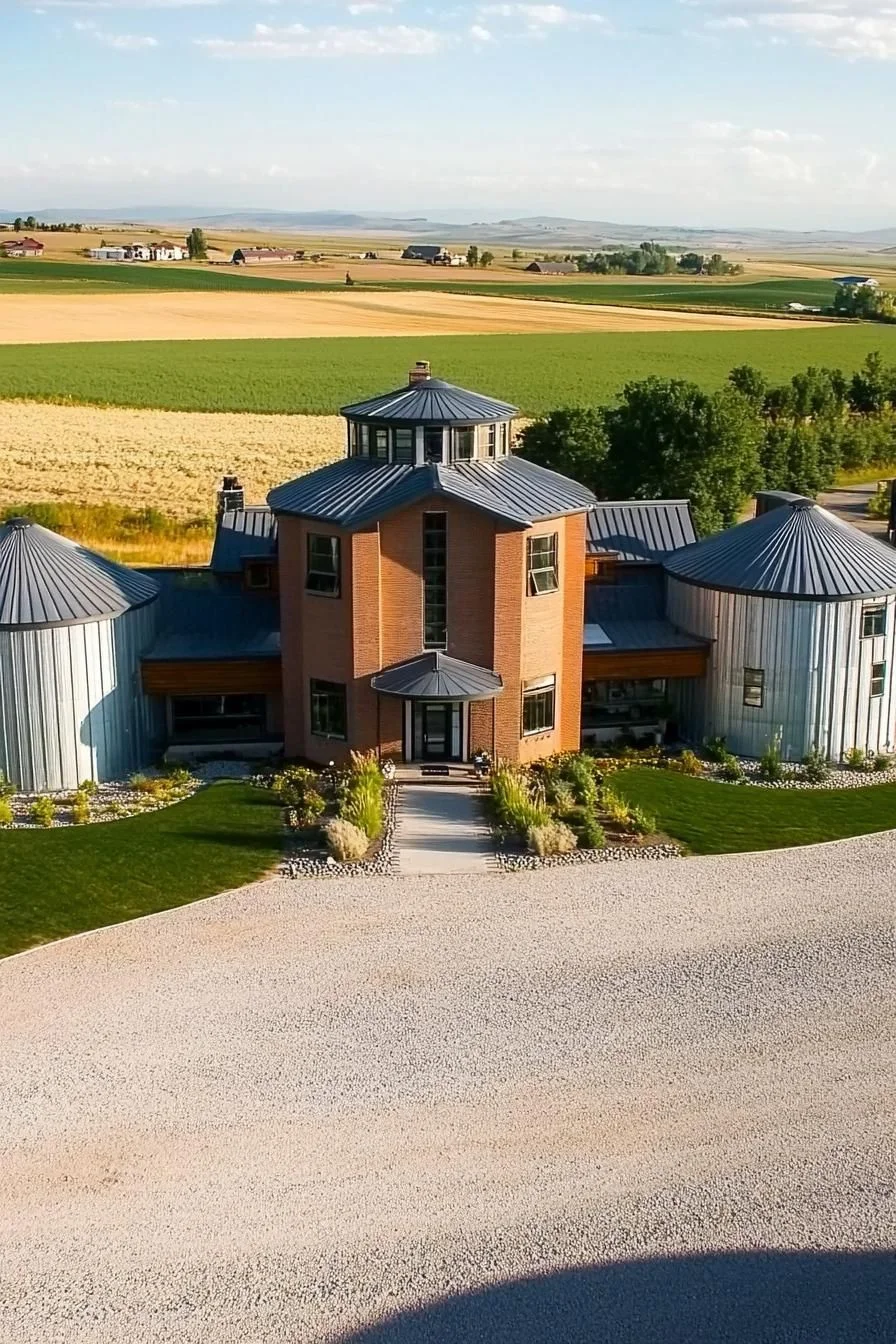 A Roundabout Delight: The Silo House