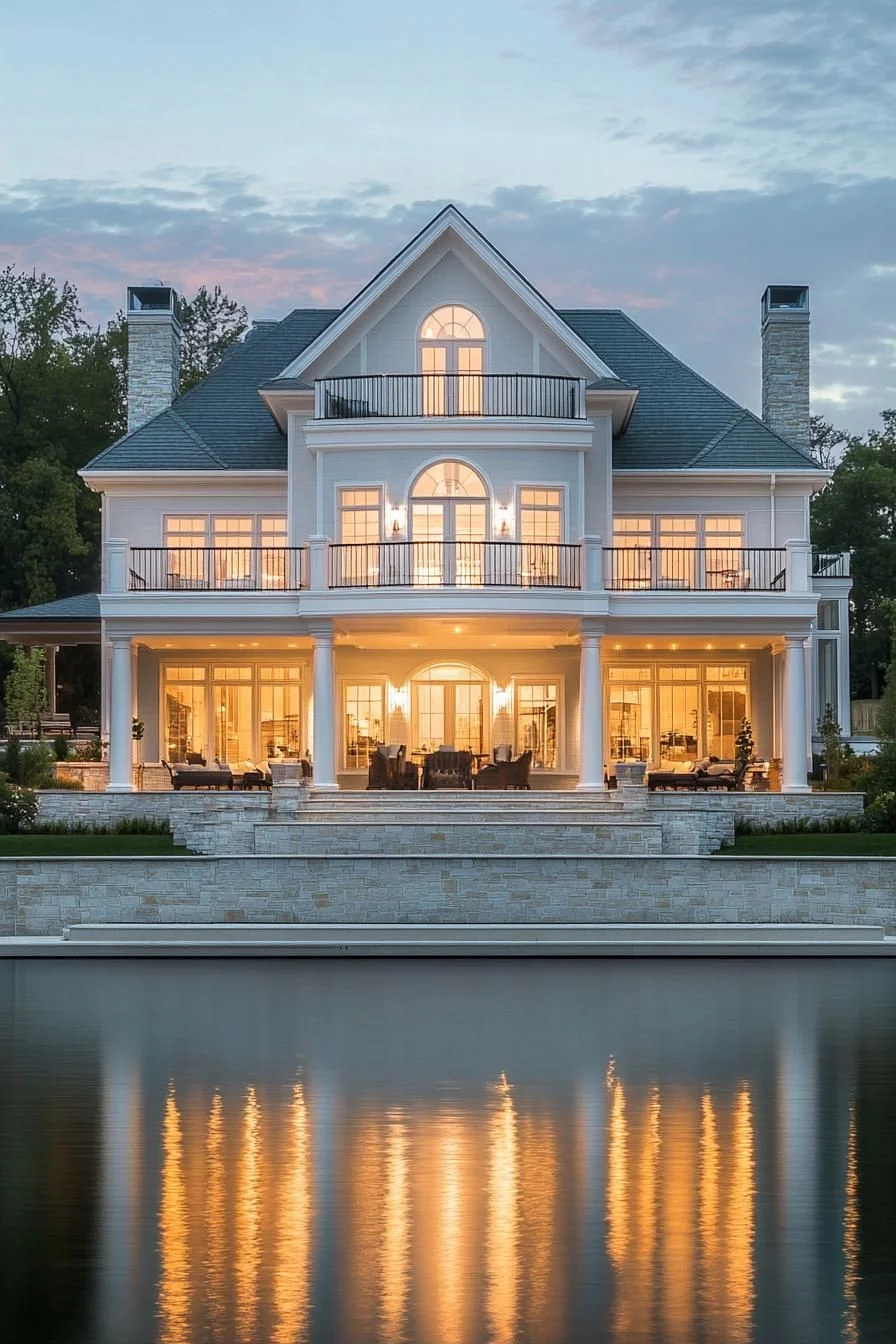 Grand Home by Calm Waters