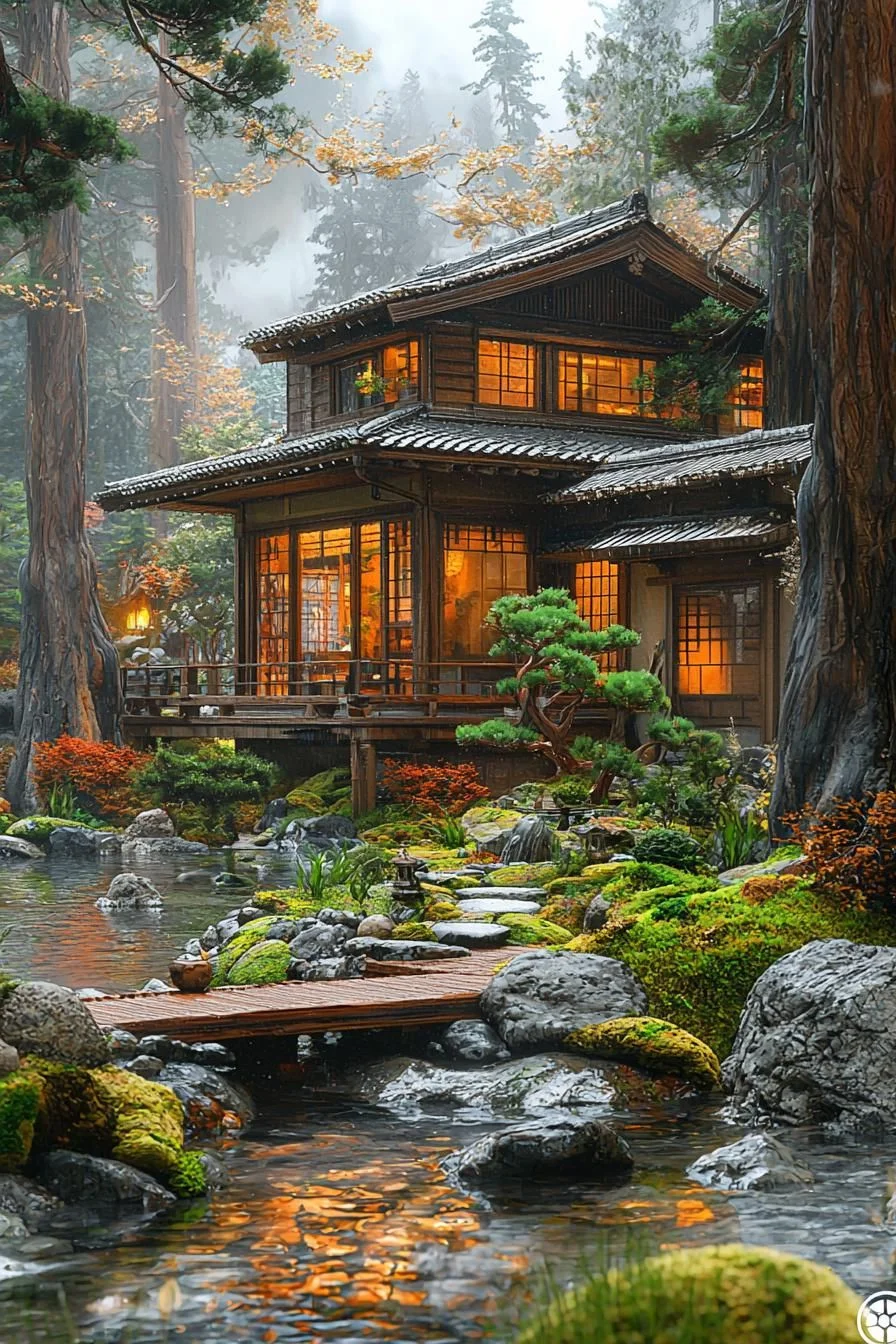 A Quiet Cottage Tucked Among Pines
