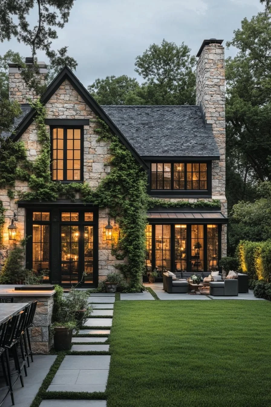 A Brick and Ivy Tudor Haven