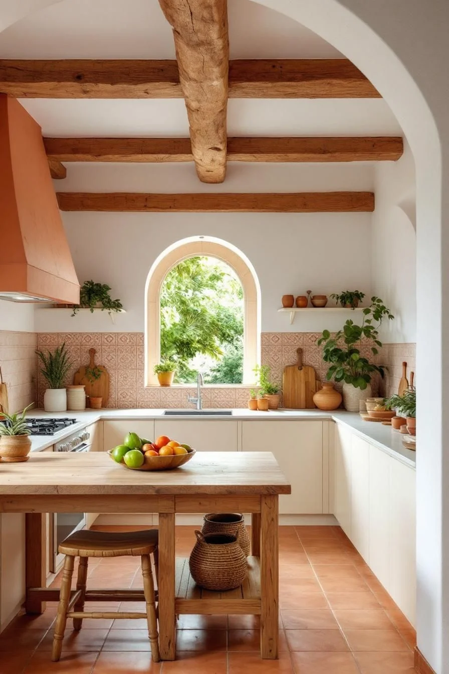 A Bright and Rustic Spanish Kitchen