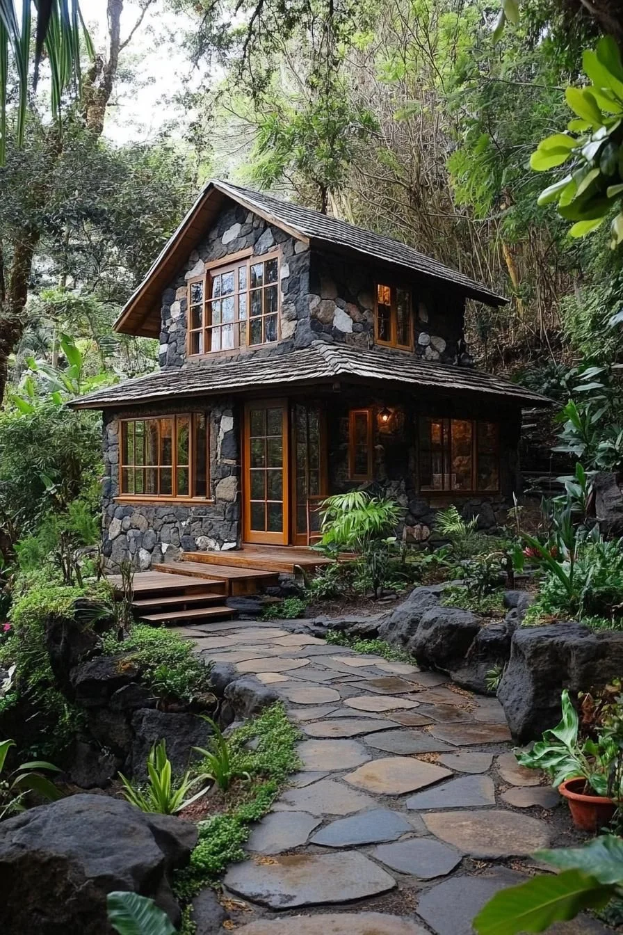 Rustic Cottage Among the Stones