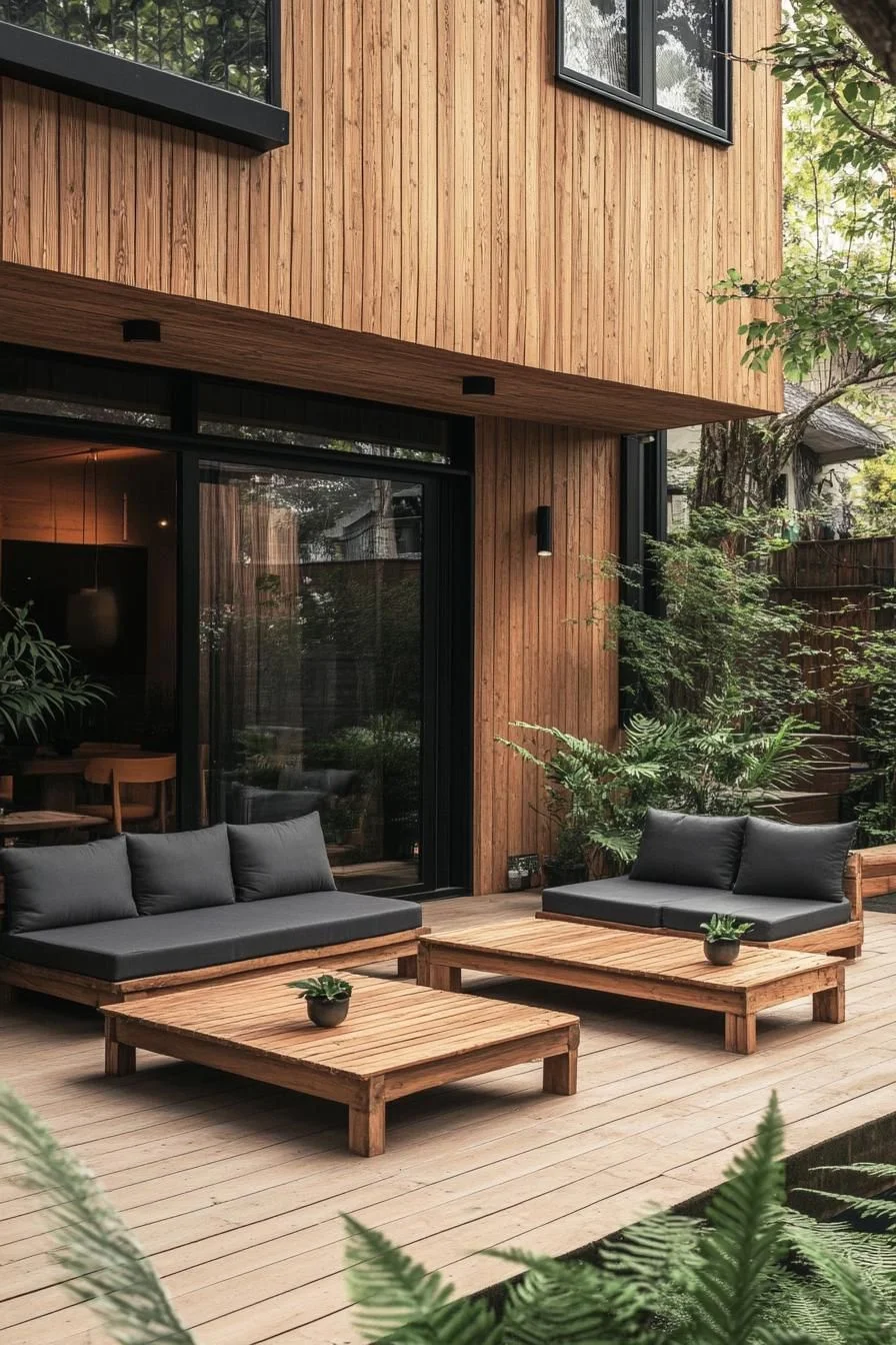 Woodland Whimsy: A Natural Patio Haven