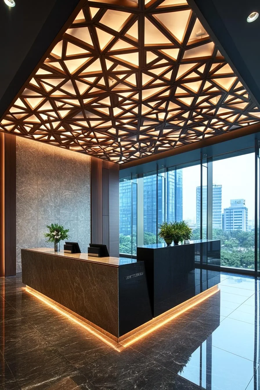 Radiant Reflections in Prismatic Patterns