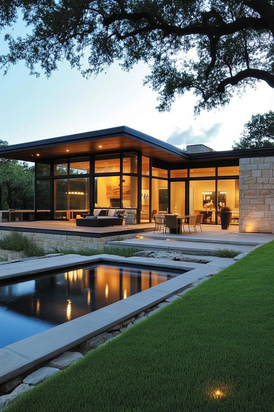 Modern Elegance with a Splash