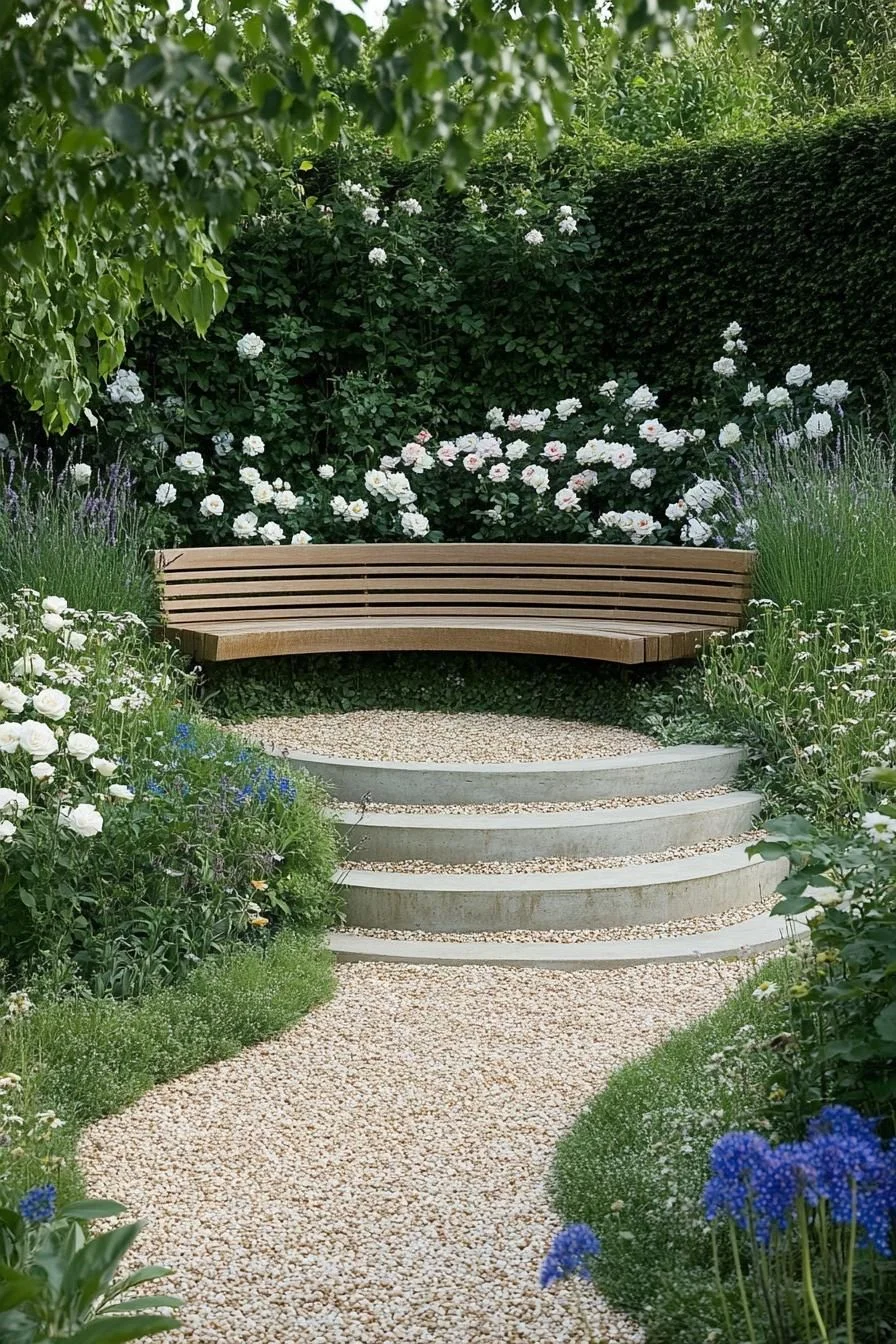 Wooden Bench by Hidden Brook