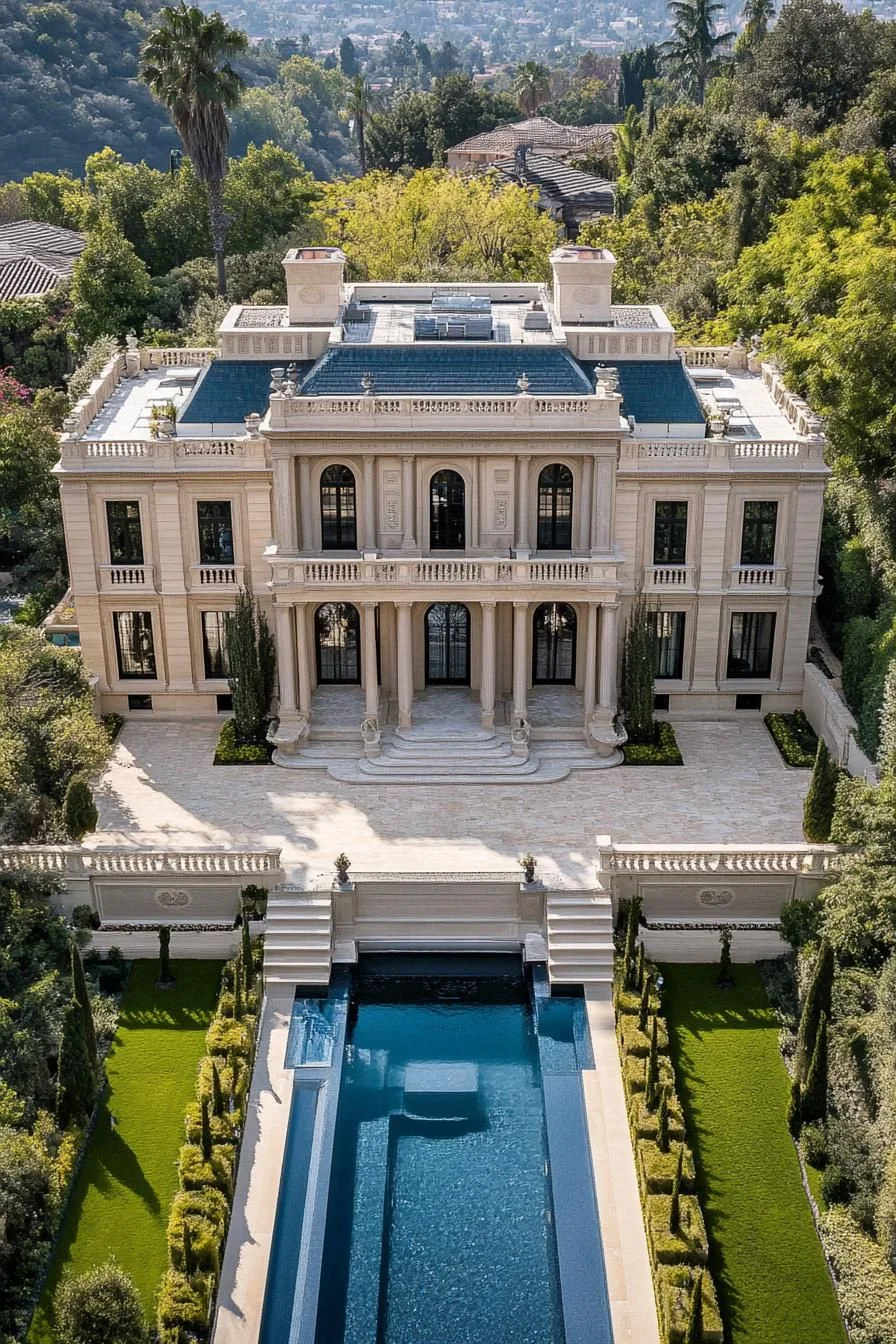 Gilded Mansion with Classic Detailing