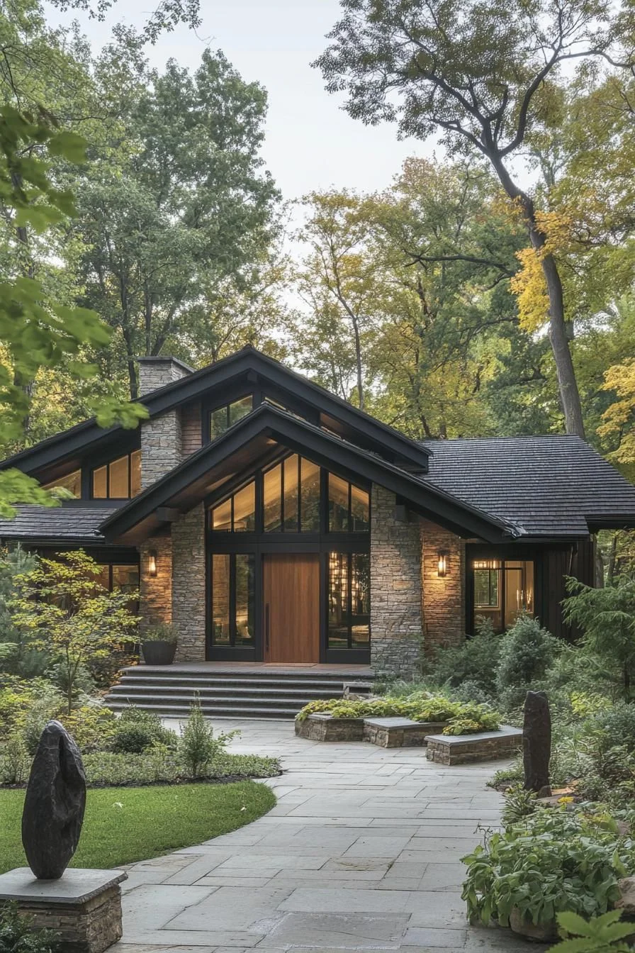 A Dream Home in the Woods