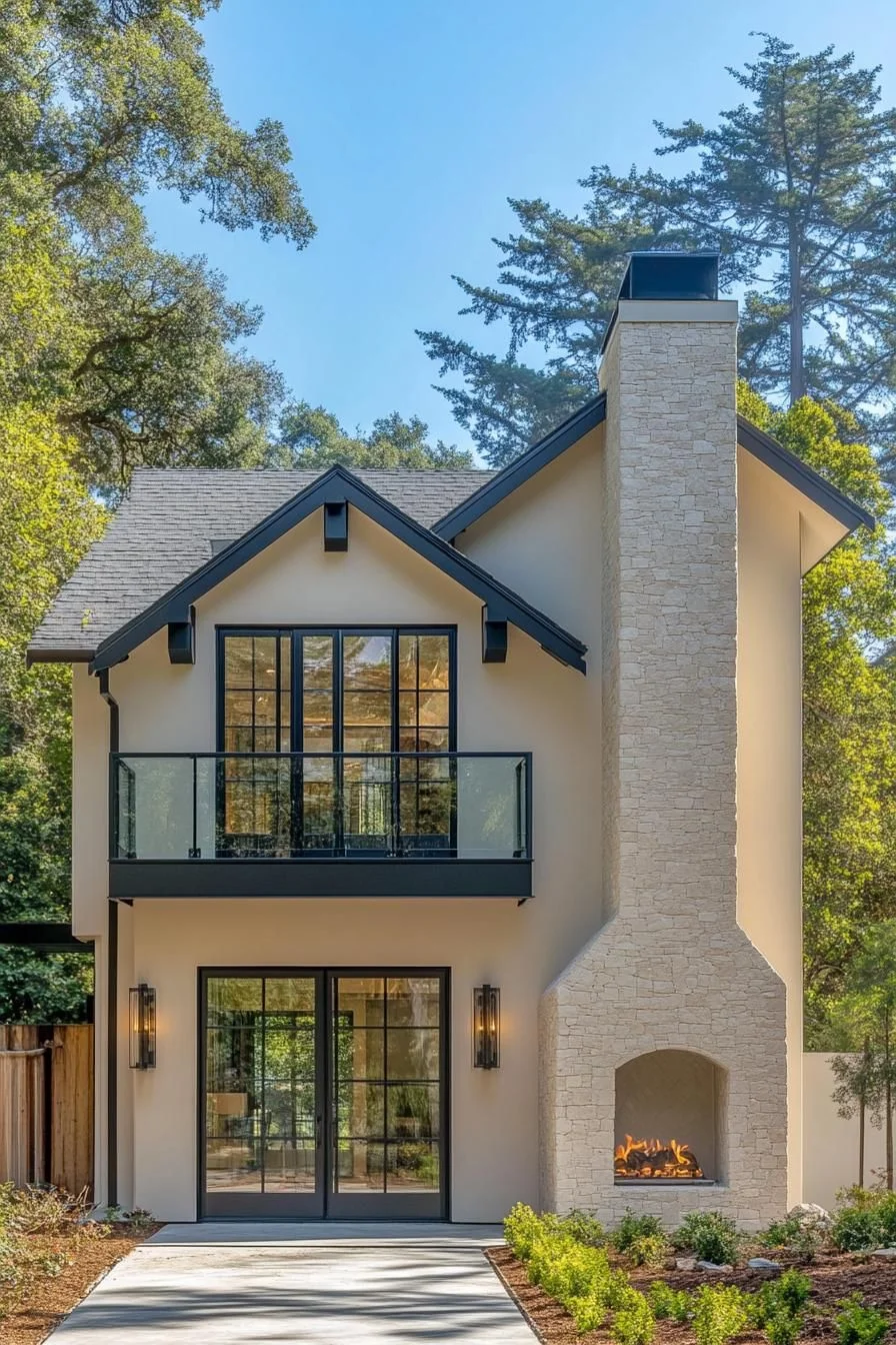 Cozy Cubist Home for Autumn