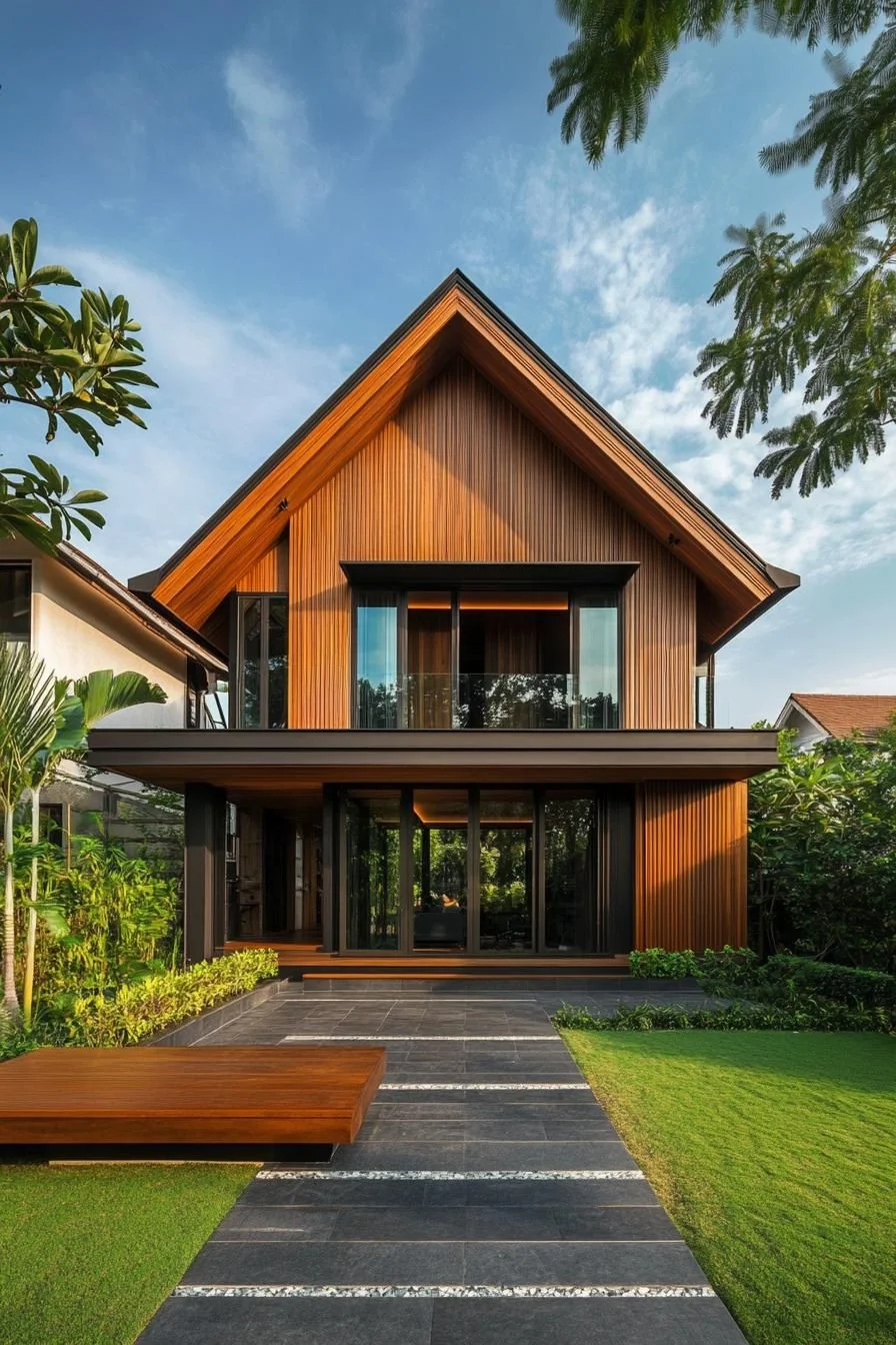 An A-Frame Thai Timber Nook