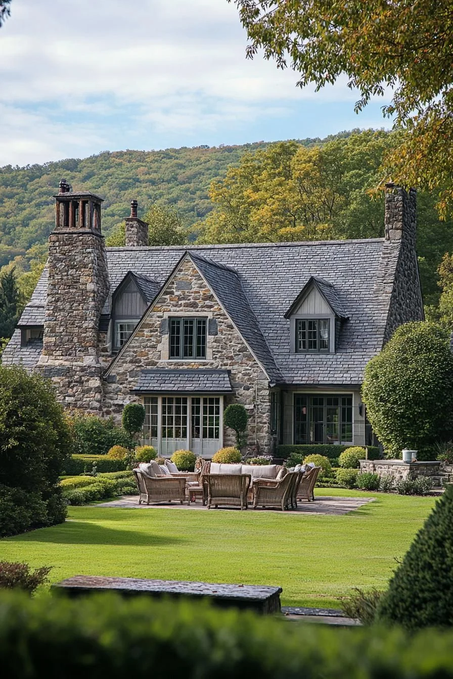 Stone Cottage With Sweeping Mountain Views