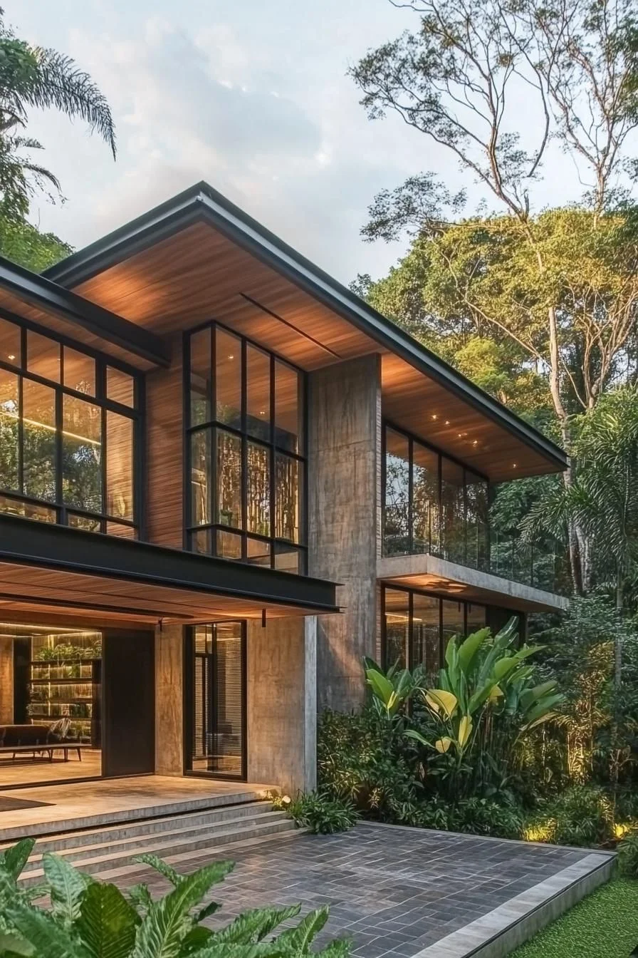 An Urban Retreat Wrapped in Greenery