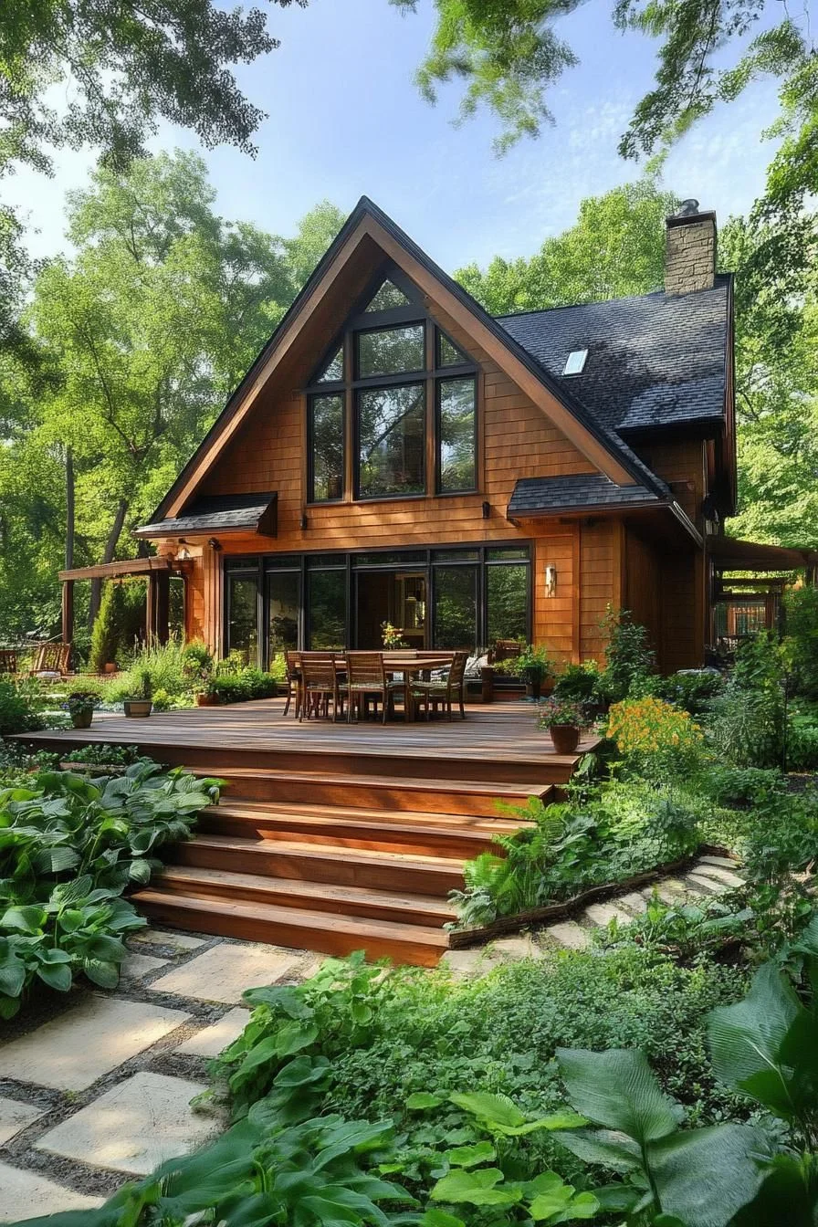 Whimsical Retreat Tucked in the Woods