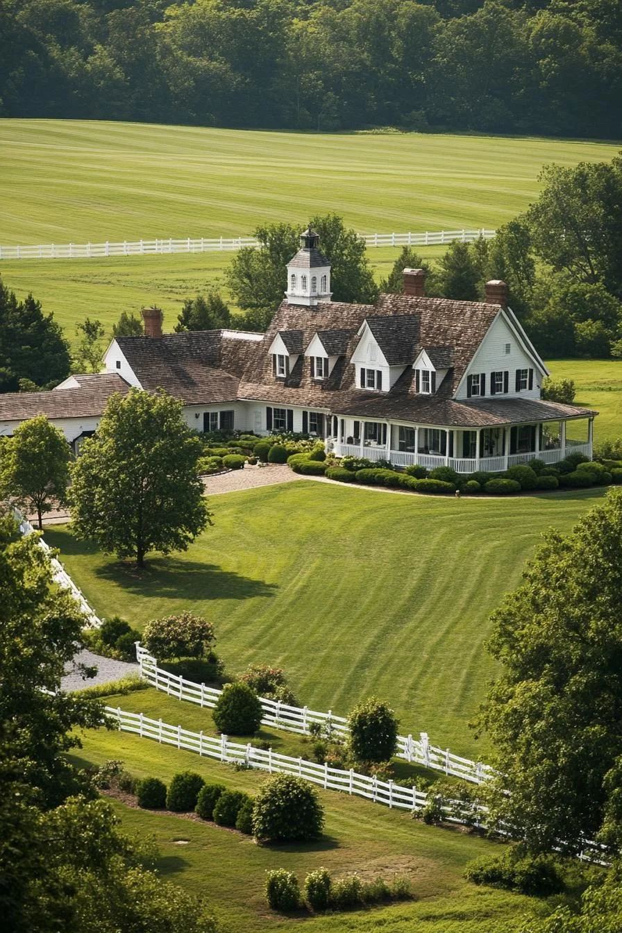 A Country Home Overlooking the Meadow