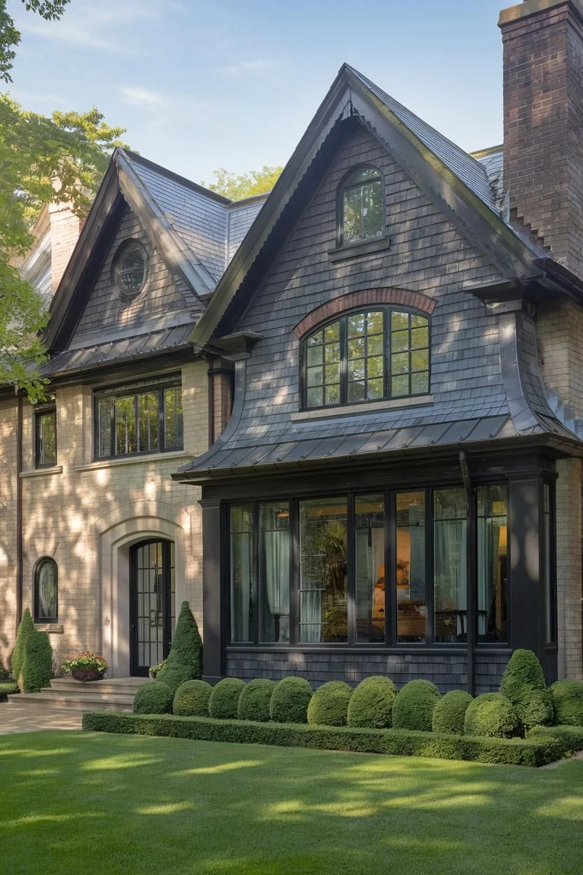 Playful Rooflines Reshape Suburban Charm