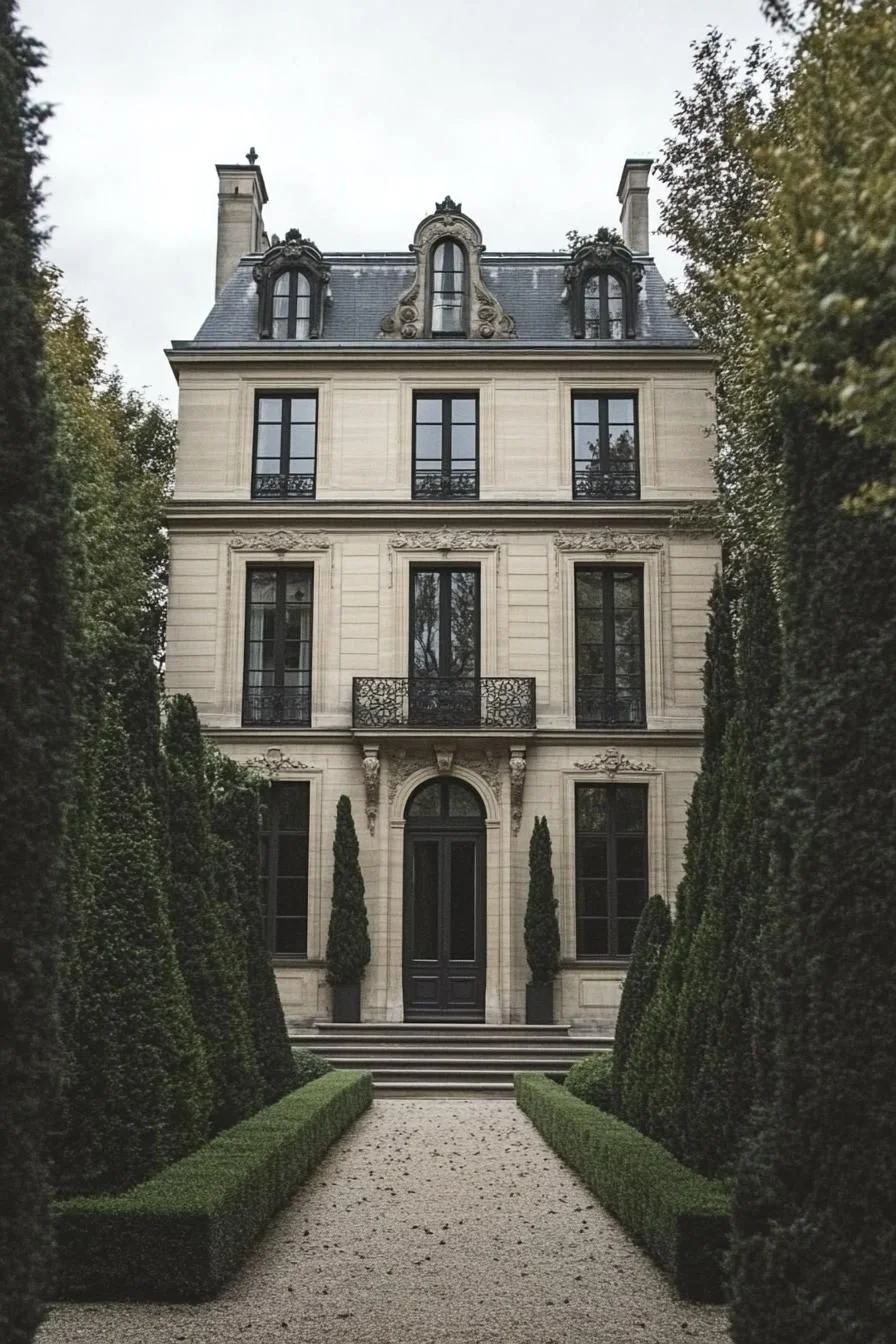 A Parisian-Style Home of Polished Design