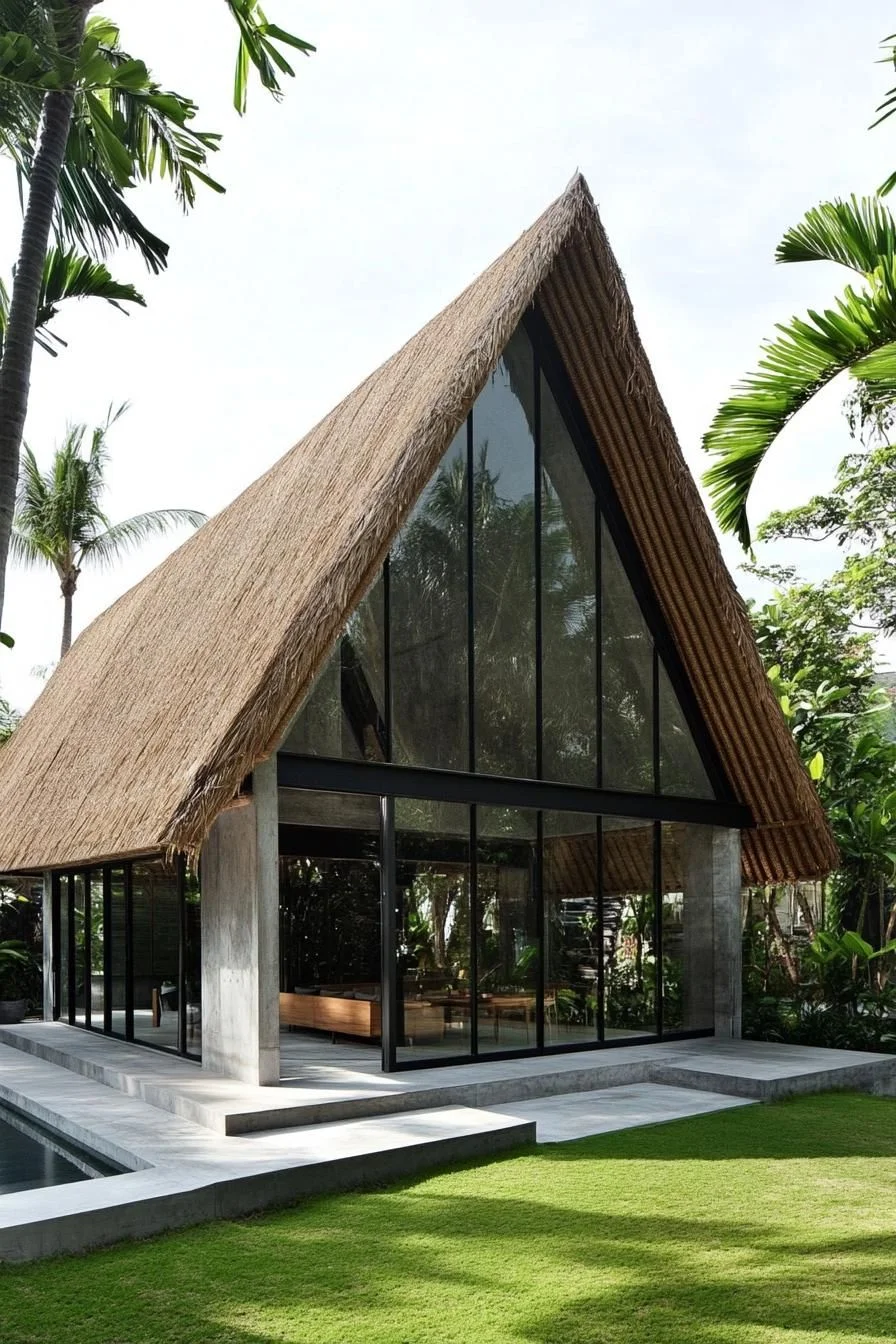 Thatched Elegance: A Tranquil Bali Retreat