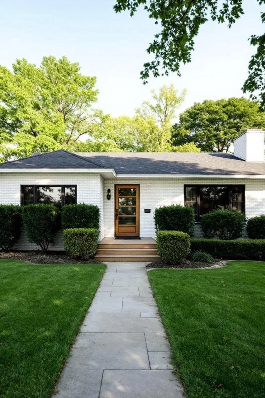 A Brick Bungalow with Simple Elegance
