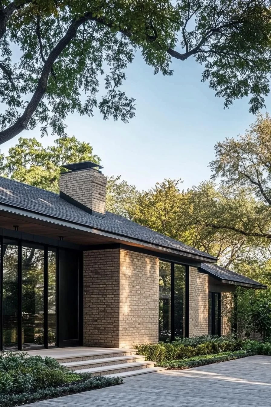 A Brick Ranch Full of Shadow and Light