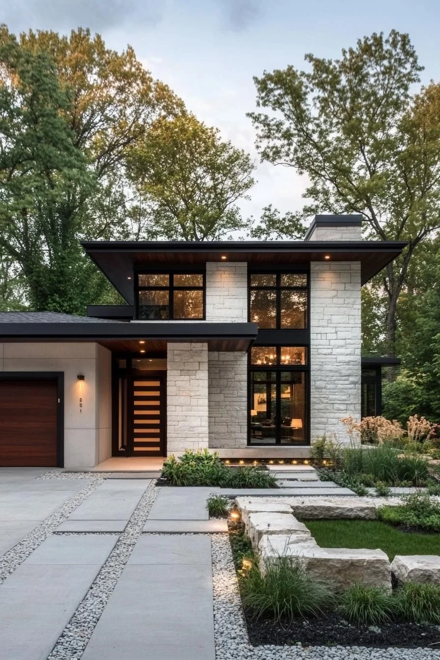 A Modern Marvel Set Among the Trees