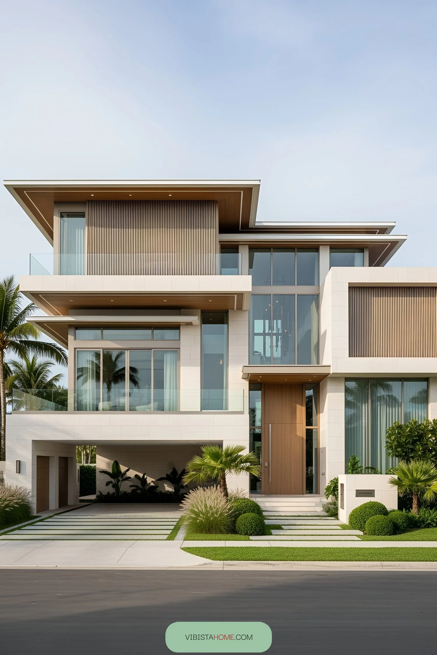 Symmetrical Villa With Refined Balance