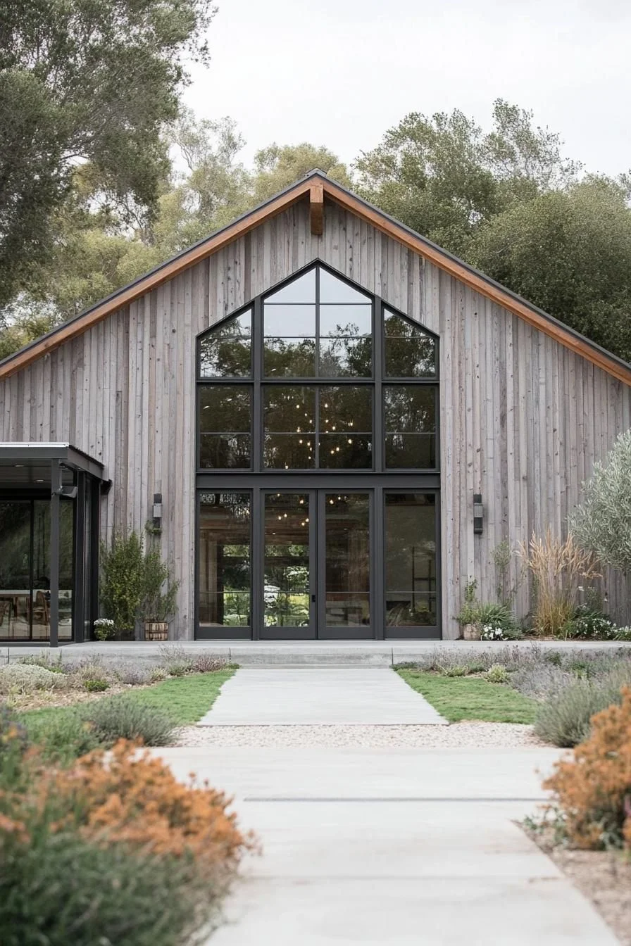 Brick Barn Sanctuary at Dusk