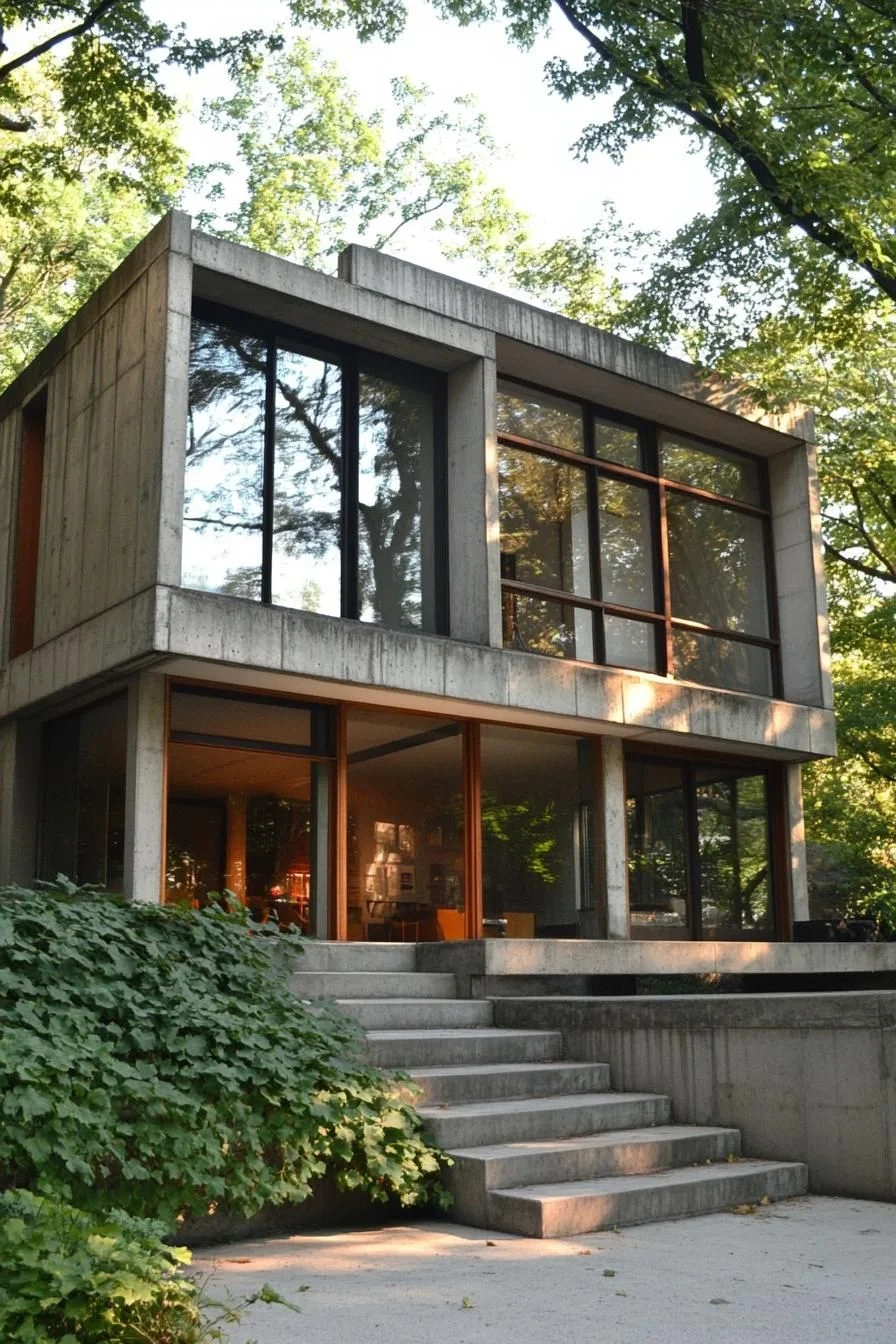 A Cubist's Concrete Jungle Paradise
