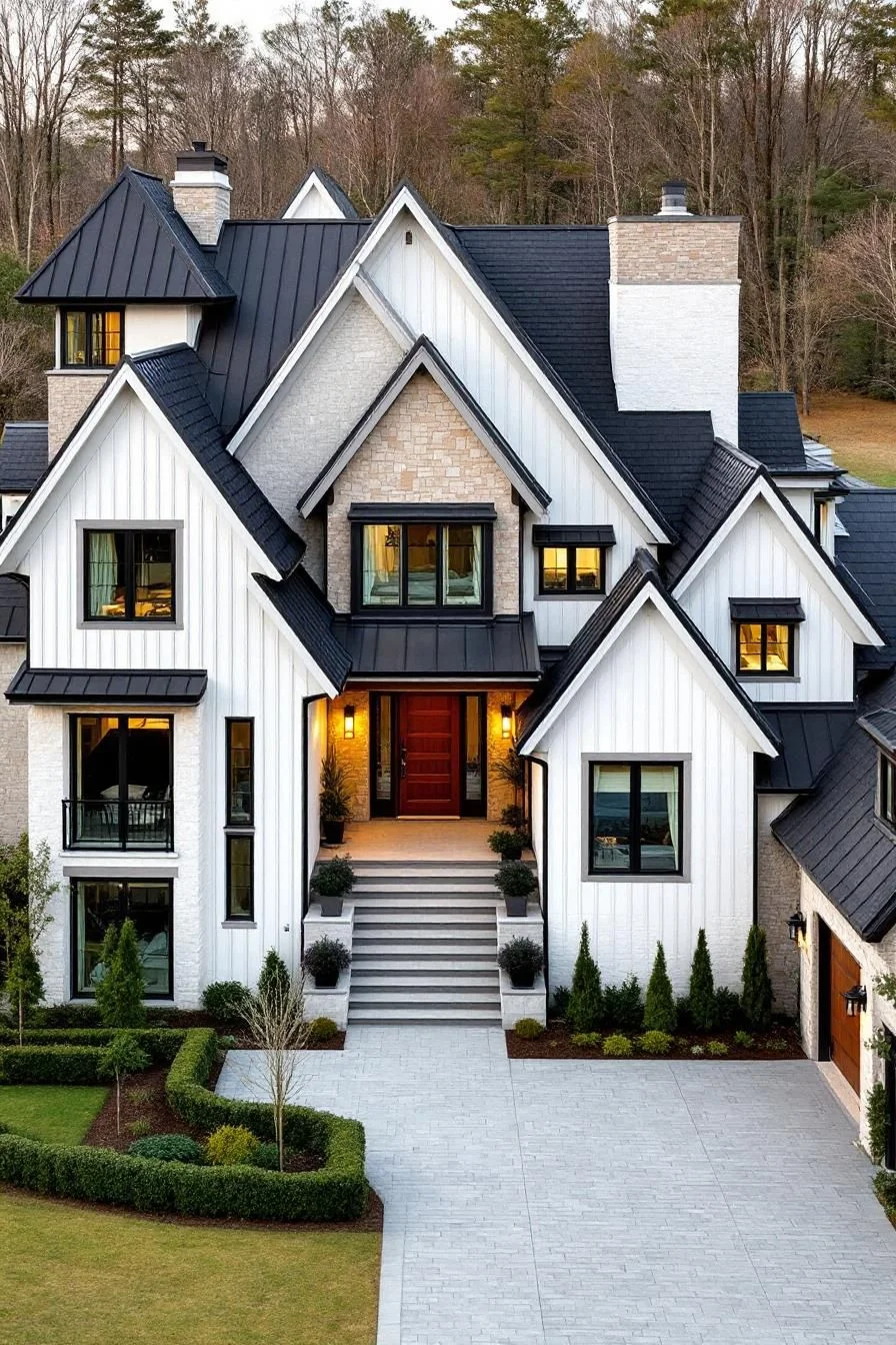 A Grand Gabled Home
