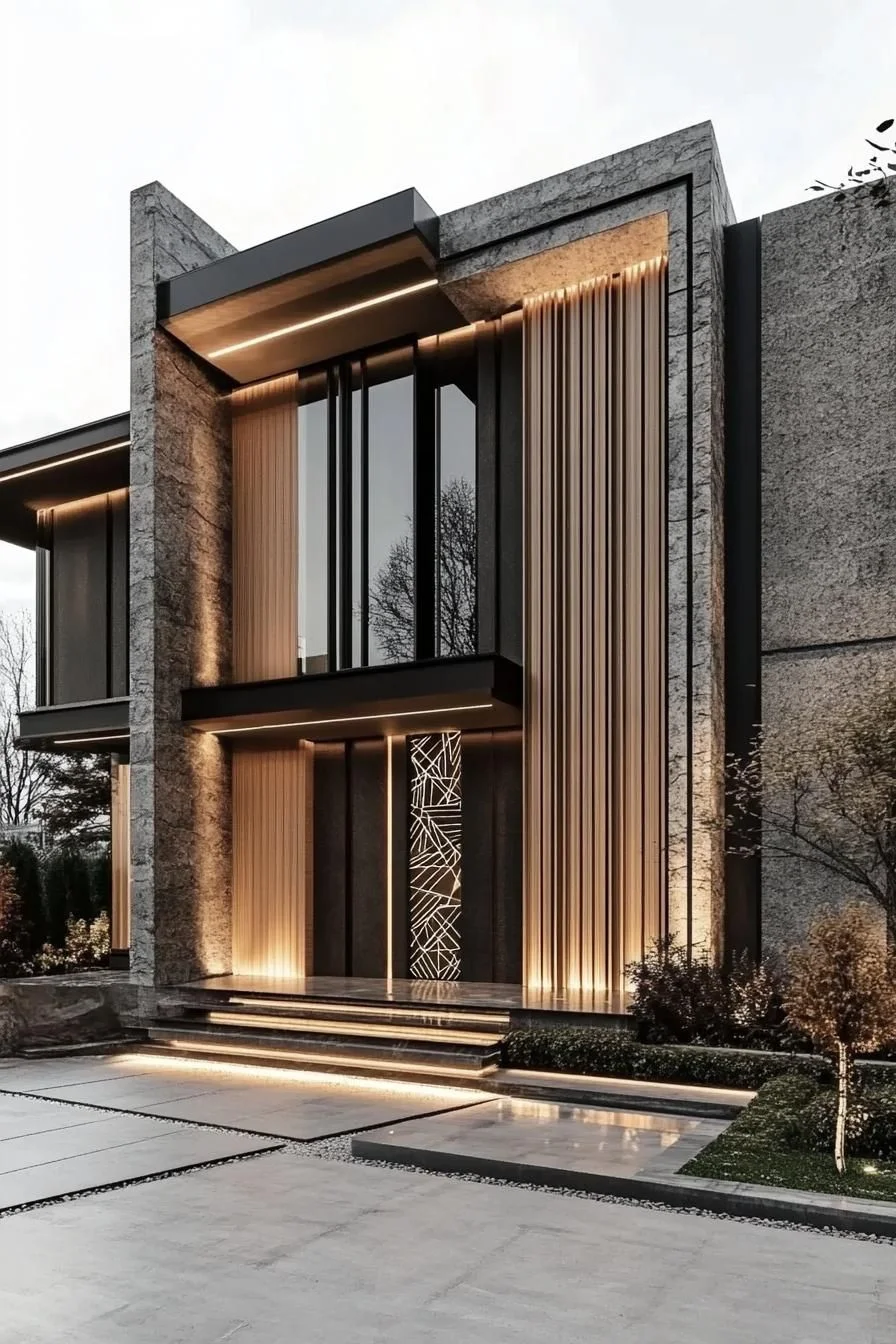 Clean Lines and Dramatic Lighting