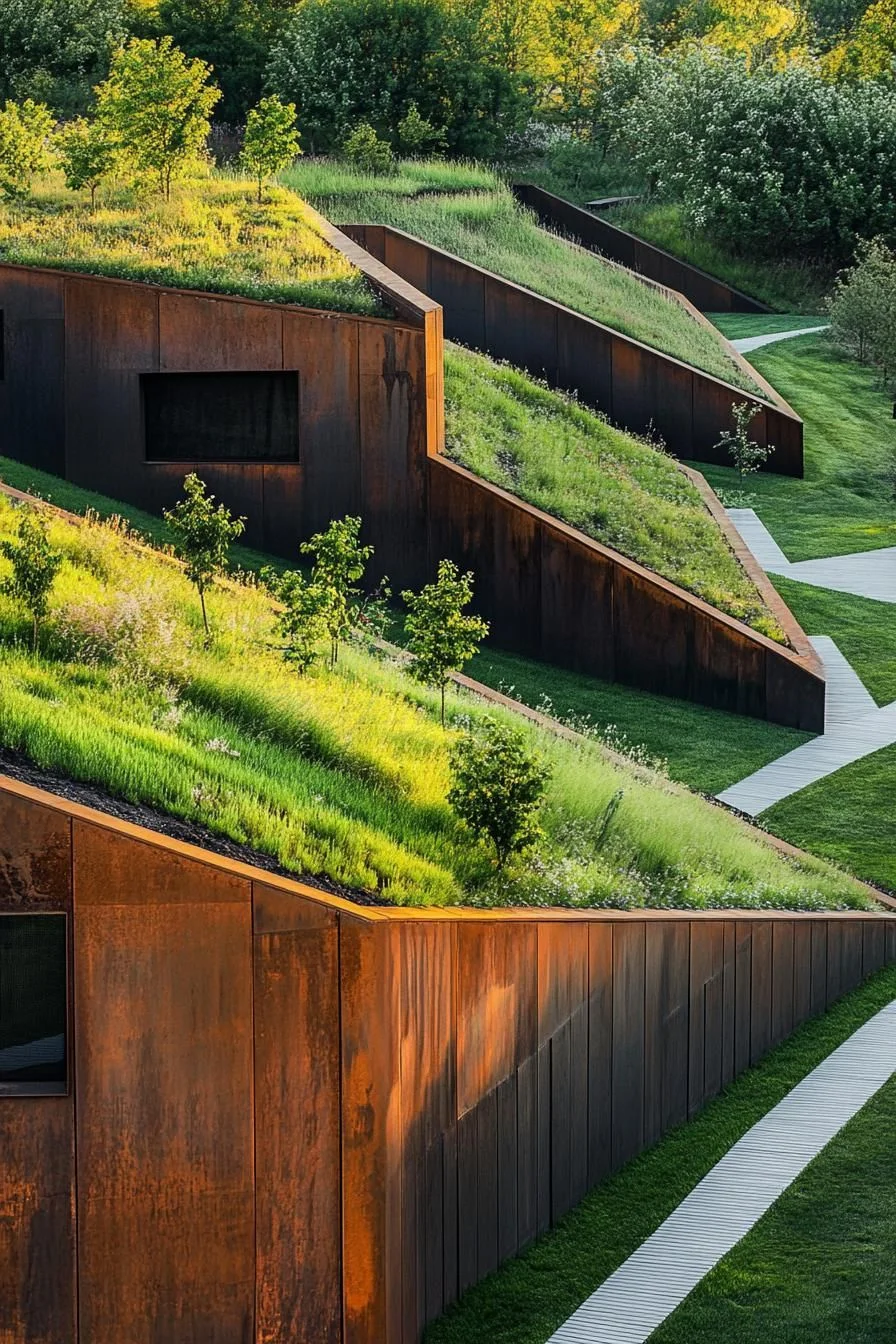 Sloped Landscape Architecture Design