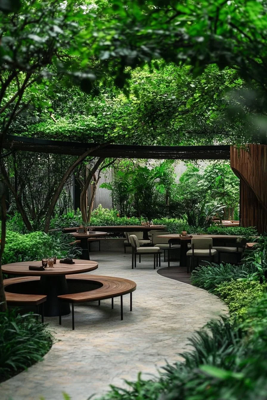 Green Cocoon Seating Nook