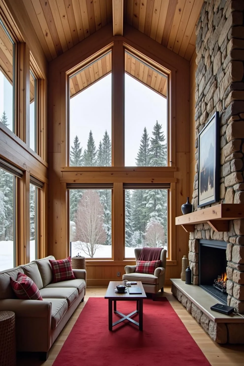 A Small Fireside Gathering Spot
