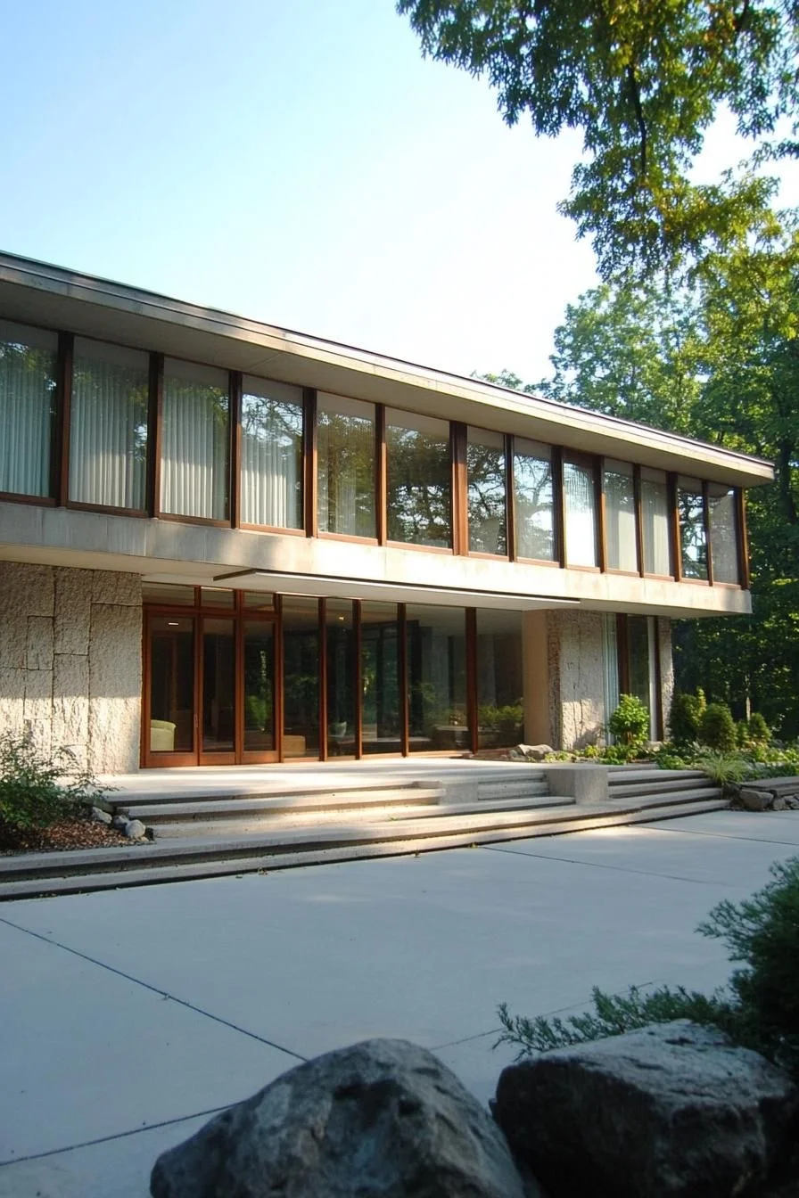 Sunlit Concrete Home With Quiet Charm