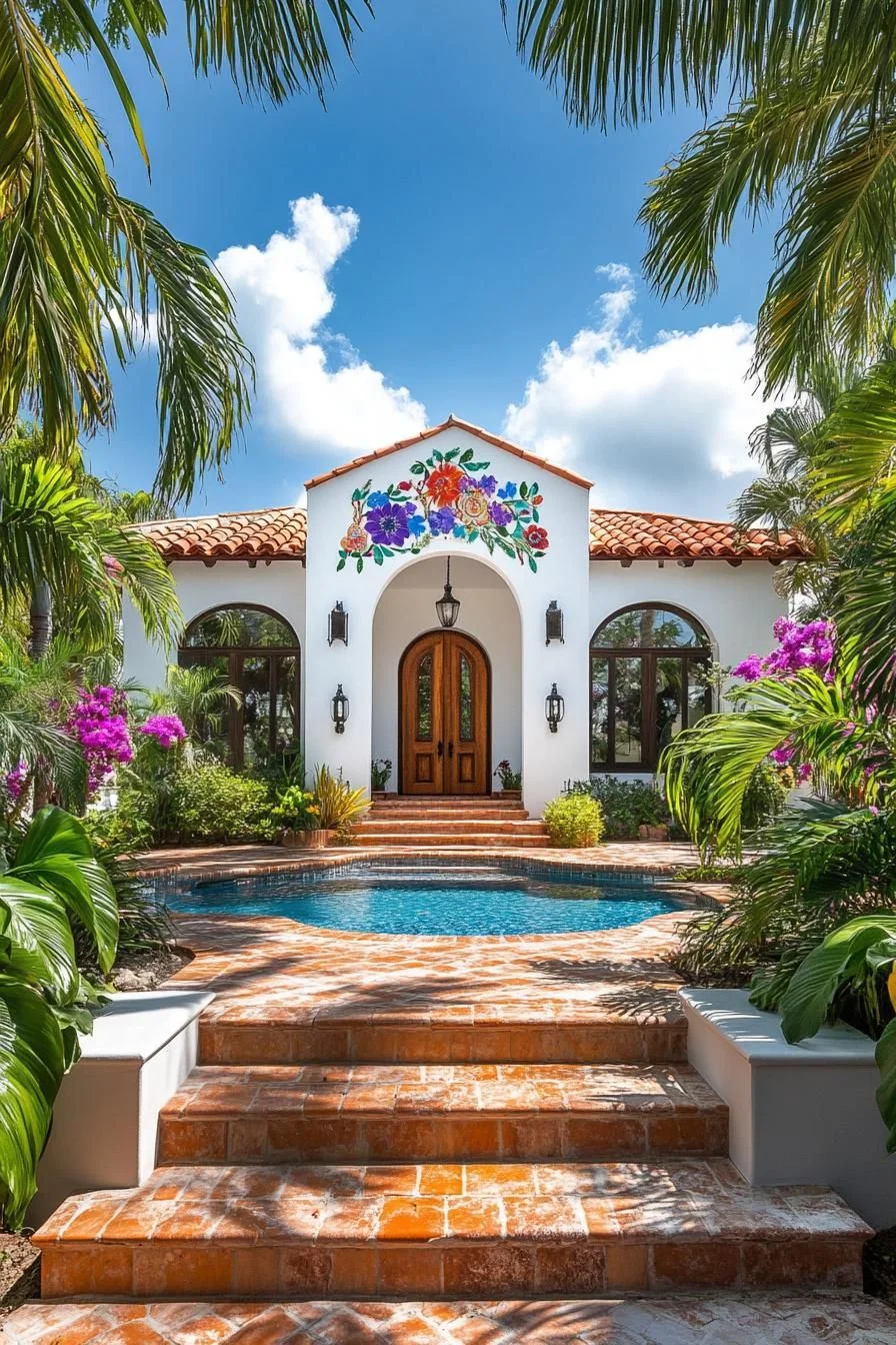 A Poolside Spanish Retreat Fiesta