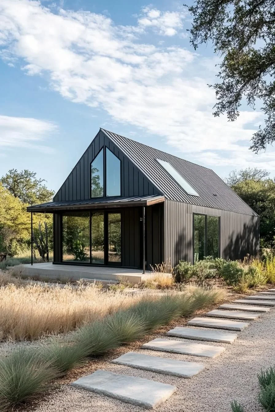 Stylish Corrugated Metal Cottage