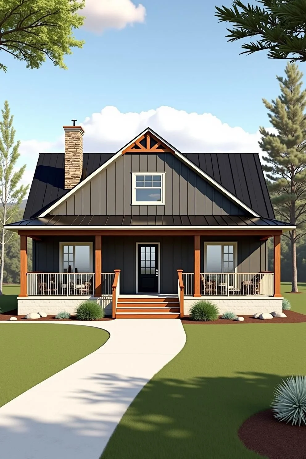 A Cozy Country-Style Cottage