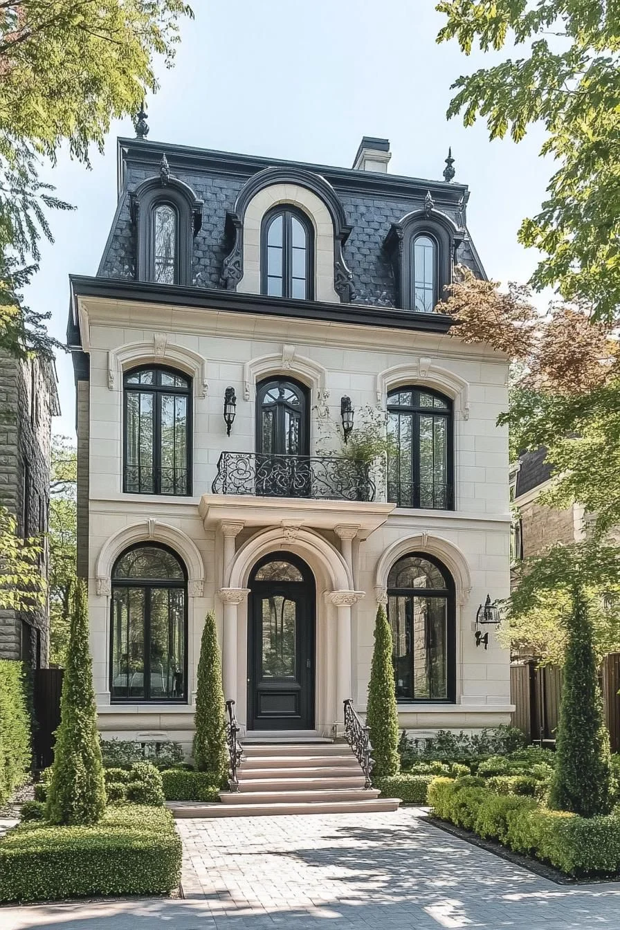 Stone French Home With Quiet Sophistication