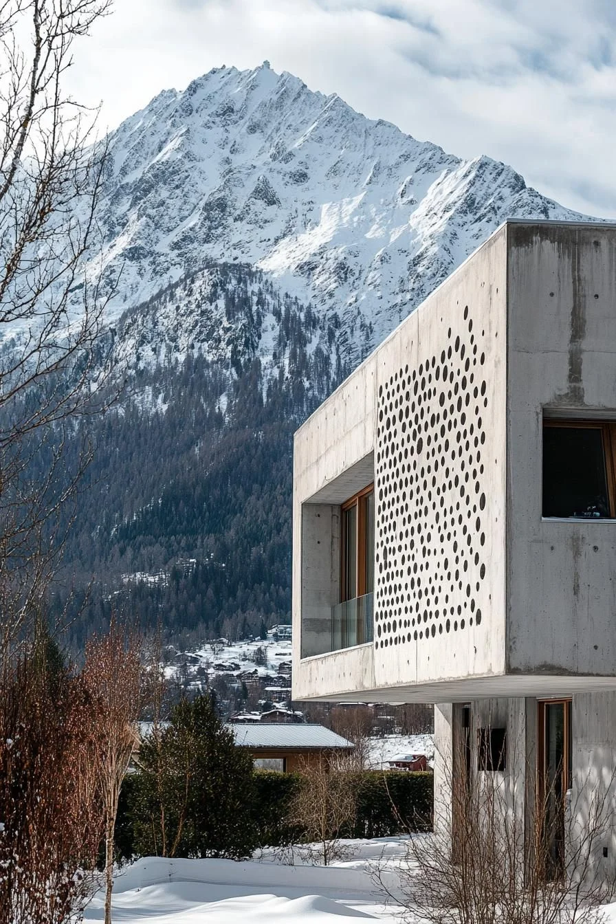 Perforated Screen Facade Panels