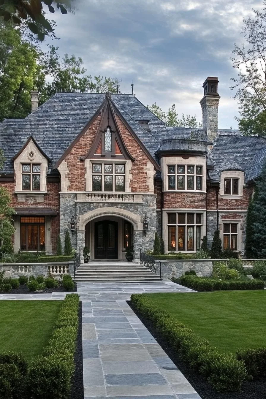 Grand Manor With a Touch of Mystery