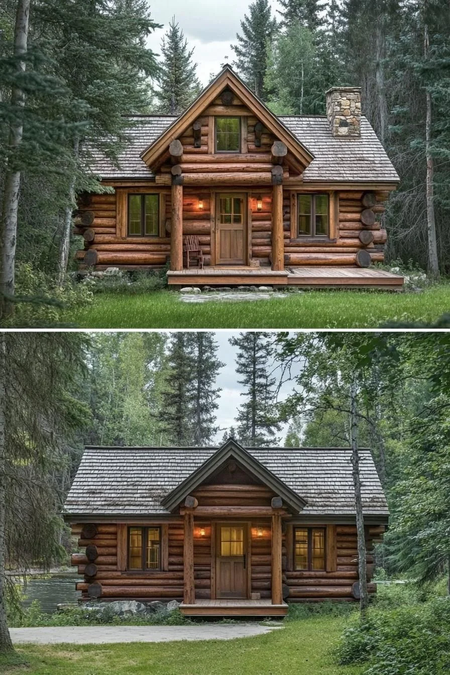 A Rustic Timber Lodge Retreat