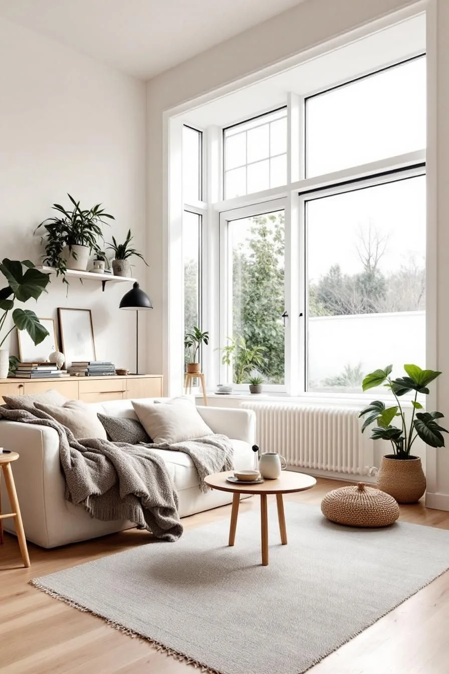 Peaceful Minimalism in a Quiet Room