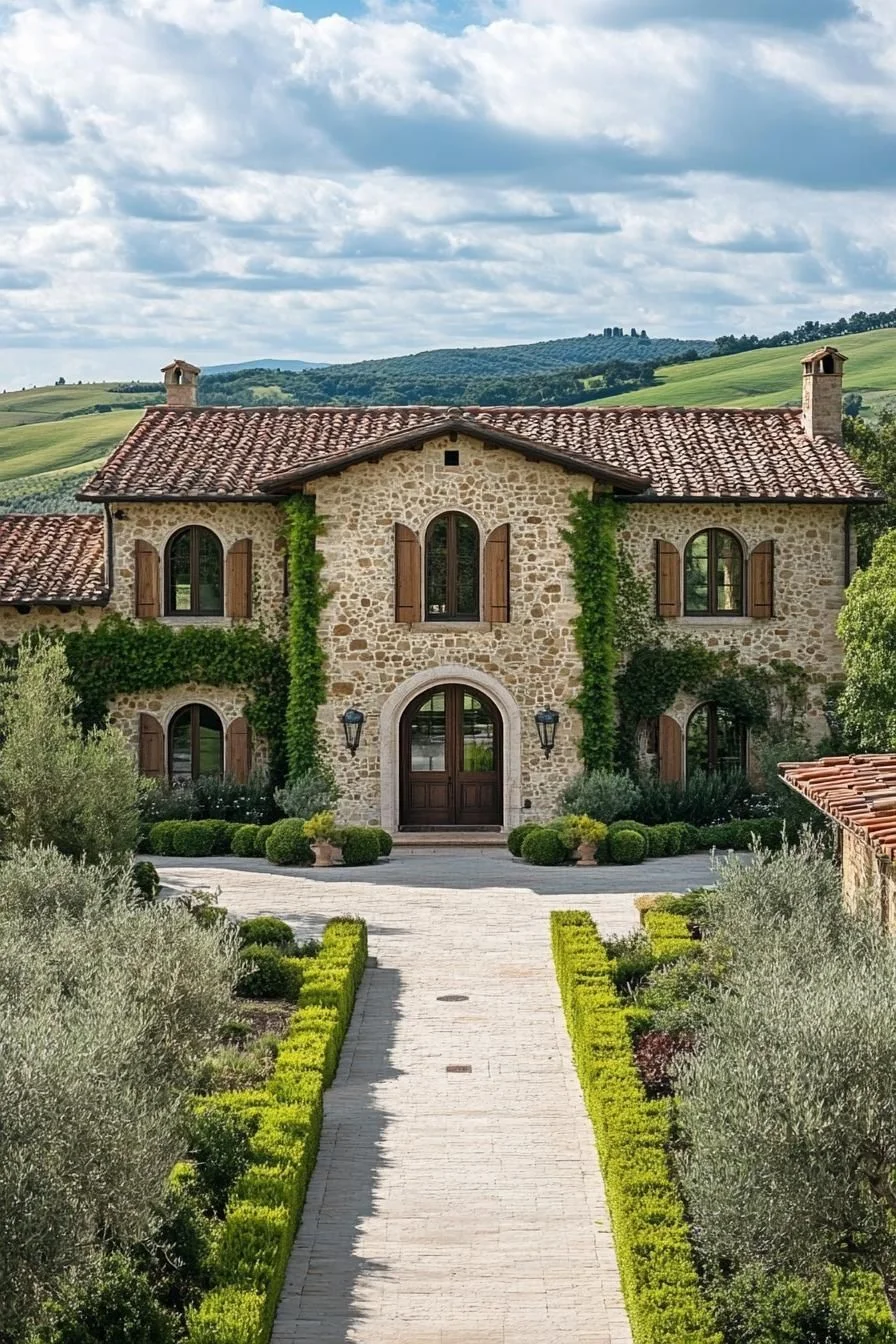 Stone Sanctuary in the Tuscan Countryside
