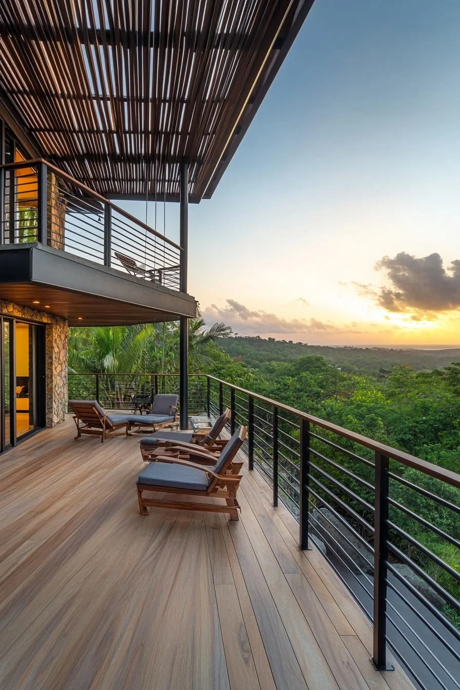 A Deck Built for Sunset Views