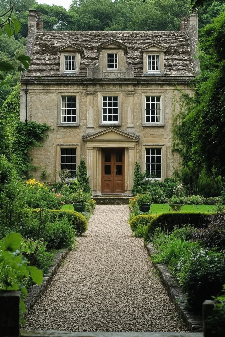 A Grand Stone Villa With Regal Presence