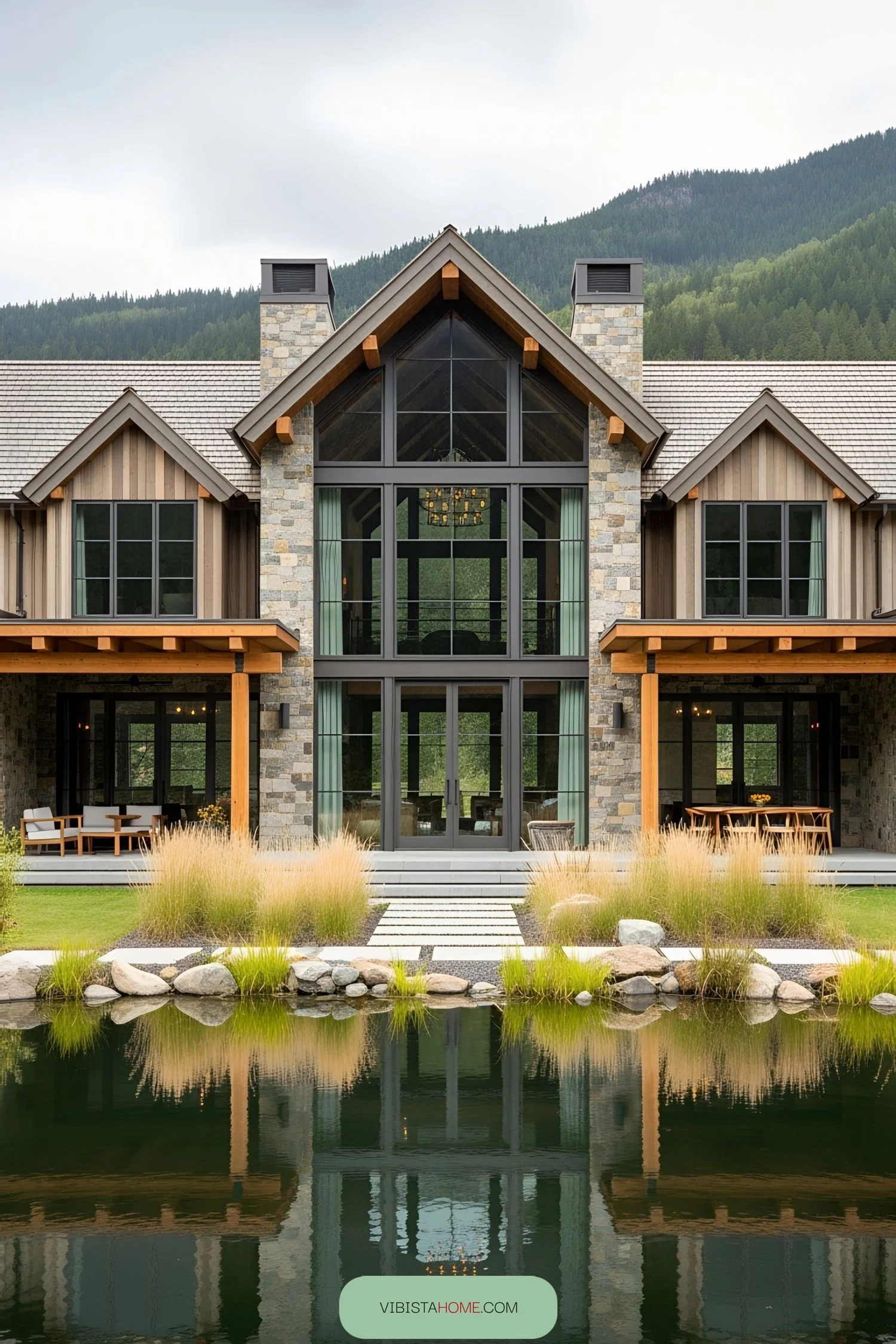 A Peaceful Stone Retreat Full of Elegance