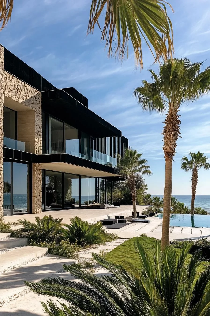 Seaside Home Bathed in Sunlight